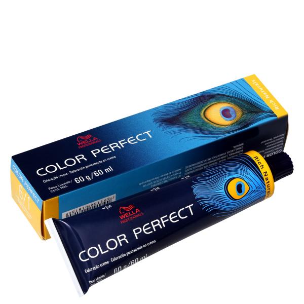 Wella Professionals Color Perfect 6/1 Louro Escuro Acinzentado - Coloração Permanente 60g