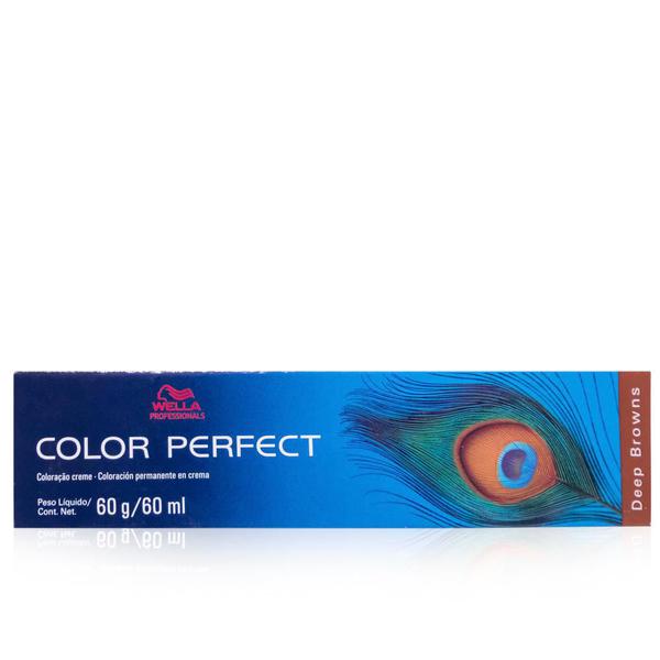 Wella Professionals Color Perfect Deep Browns 8/7 Louro Claro Marrom - Coloracao 60ml