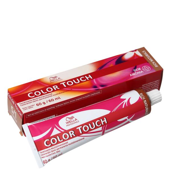 Wella Professionals Color Touch 5/1 Castanho Claro Acinzentado - Tonalizante 60g