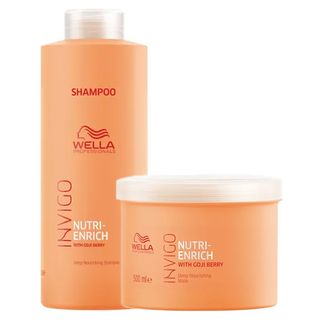 Wella Professionals Invigo Nutri-Enrich Kit - Shampoo + Máscara Kit