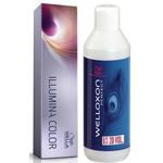 Wella Professionals Kit Illumina Color 4/ + Água Oxigenada de 20vol 60ml