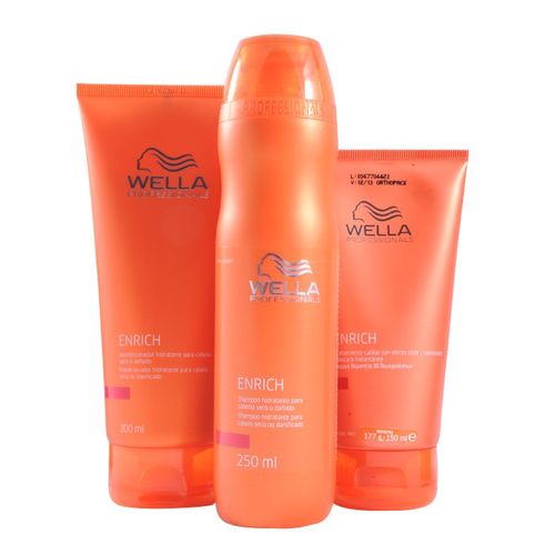 WELLA PROFESSIONALS Kit Shampoo 250ml + Condicionador 200ml + Máscara Instantânea 150ml