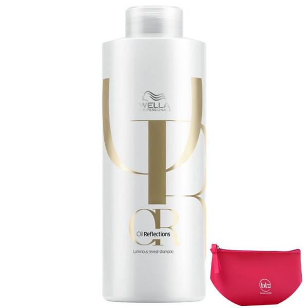 Wella Professionals Oil Reflections Luminous Reval - Shampoo 1000ml+beleza Na Web Pink - Nécessaire