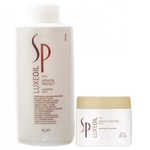 Wella Sp Luxe Kit Shampoo 1000ml + Masc Tratamento 400ml