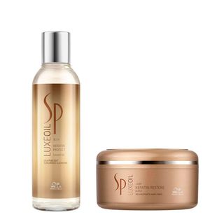 Wella SP Luxe Oil Keratin Kit – Shampoo + Máscara Kit