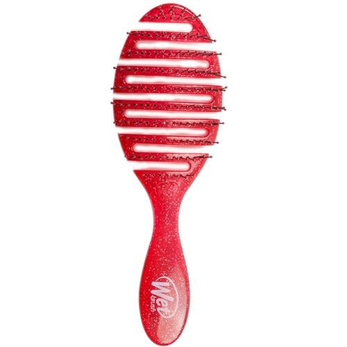 Wet Brush Flex Dry Glitter Escova - Vermelha