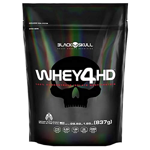 Whey 4HD 837 G Refil - Black Skull