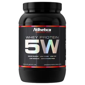 Whey 5W 907G Baunilha - Atlhetica Nutrition
