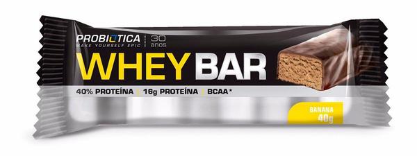 Whey Bar Low Carb 40G Probiótica