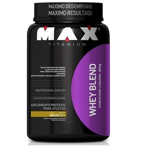 Whey Blend - 900g - Max Titanium - Morango