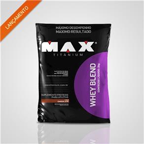 Whey Blend - Max Titanium - 2kg - Baunilha