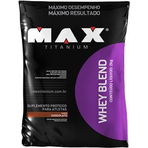 Whey Blend Sc Max Titanium - 2kg - Morango