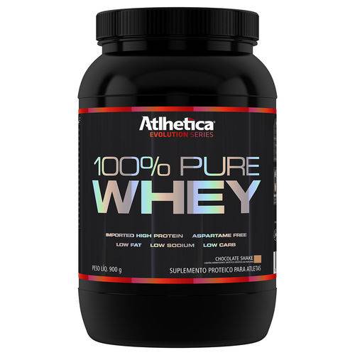 Whey Concentrado 100% Pure Whey Protein - Atlhetica - 907g Chocolate