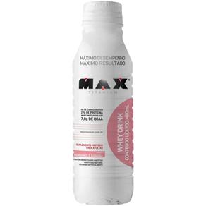 Whey Drink (Fr) 480Ml - Max Titanium - Morango C/ Banana