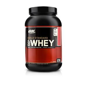 Whey Gold Standard 100% - Optimum Nutrition - 909 G - Morango