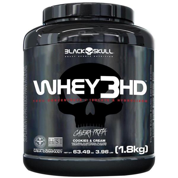 Whey 3HD - 1,8kg - Chocolate - Black Skull