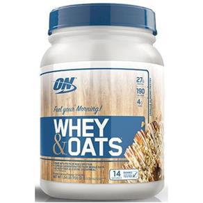 Whey & Oats - 700G Vanilla Almond Pastry - Optimum Nutrition
