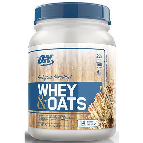 Whey Oats - 700g Vanilla Almond Pastry - Optimum Nutrition
