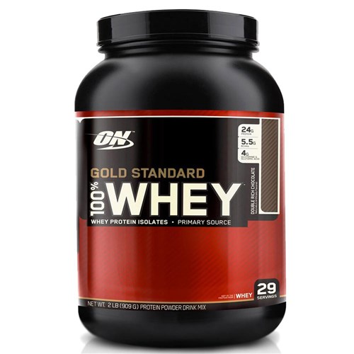 Whey Protein 100 Gold Standard - 909g (2lbs) - Optimum Nutrition