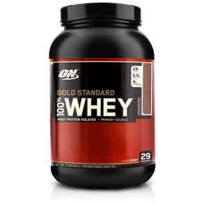 Whey Protein 100% Gold Standard - Optimum Nutrition - 900g - Morango