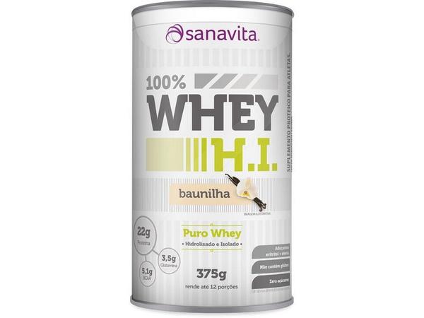 Whey Protein 100 H.I Sanavita Baunilha 375g
