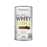 Whey Protein 100% H.I Sanavita Cacau 375G