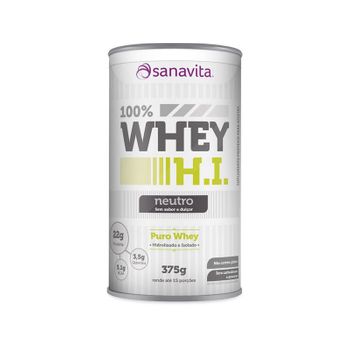 Whey Protein 100% H.I Sanavita Neutro 375g