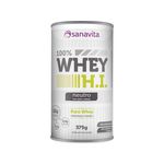 Whey Protein 100% H.I - Sanavita - Neutro 375g