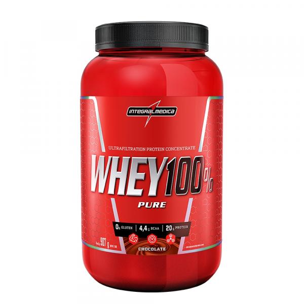 Whey Protein 100% Pure Integralmedica 907g - Chocolate