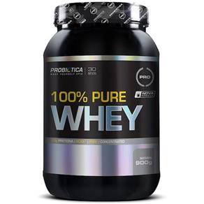 Whey Protein 100% Pure Whey Pro 900G - Probiotica - Sabor=Morango
