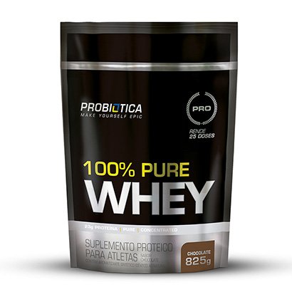 Whey Protein 100% Pure Whey Refil Pouch Probiótica 825g