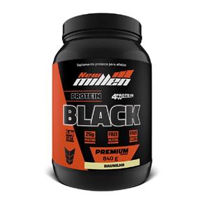 Whey Protein Black 840g New Millen Baunilha - BAUNILHA