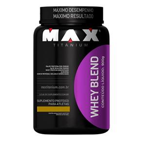Whey Protein Blend 900G - Max Titanium - Baunilha