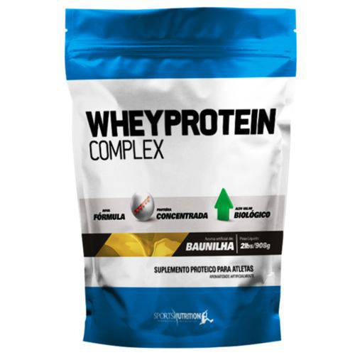 Whey Protein Complex 908g Sports Nutrition - Sabor Baunilha