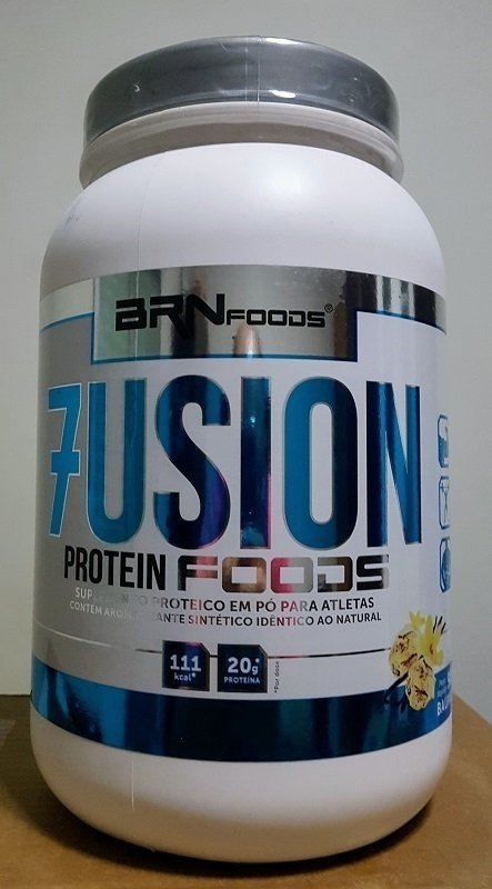 Whey Protein Concentrado Fusion Protein Foods 900G - Brn Foods (Baunilha)