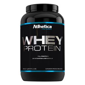Whey Protein Concentrado Whey Protein Pro Series - Atlhetica - 1000g- Morango