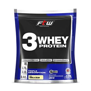 Whey 3 Protein Ftw 2270gr - Baunilha