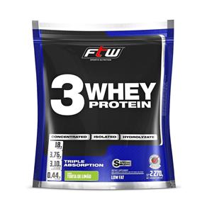 Whey 3 Protein Ftw - TORTA DE LIMÃO - 2270 G