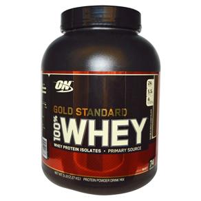 Whey Protein Gold 100% 2.27Kg - Optimum Nutrition - Baunilha