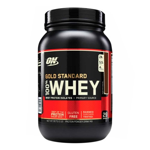 Whey Protein Gold Standard Optimum Chocolate com 907g