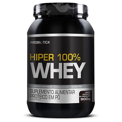 Whey Protein Hyper 100% Whey 900G - Probiótica