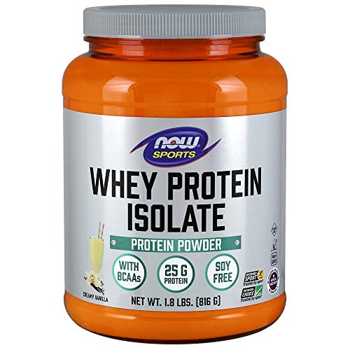 Whey Protein Isolado Vanilla 816g - Now, 816g - Now