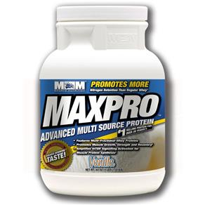 Whey Protein Max Pro (4lbs) Max Muscle - Baunilha
