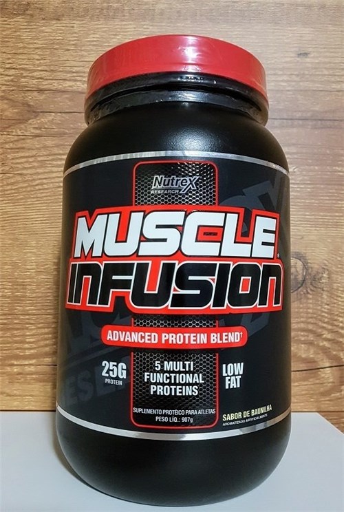 Whey Protein Muscle Infusion 907G - Nutrex (Baunilha)