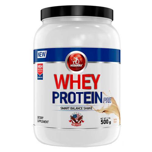 Whey Protein Pre Baunilha - Suplemento Proteico em Pó