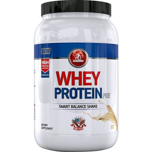 Whey Protein Pre Midway 1Kg Baunilha