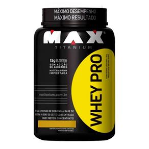 Whey Protein Pro 1Kg - Max Titanium - Chocolate