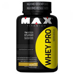 Whey Protein Pro Morango Max Titanium Pote 1kg - Morango