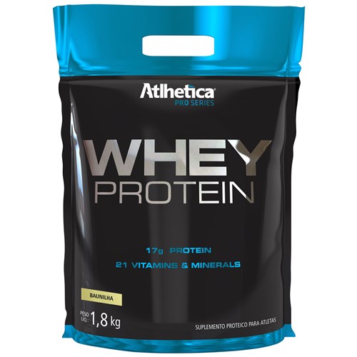 Whey Protein Pro Séries 1,8Kg Baunilha - Atlhetica