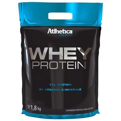 Whey Protein Pro Series Atlhetica - 1,8 Kg - Baunilha